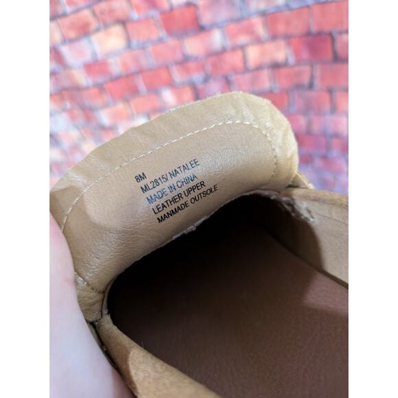 MIA Natalee Slip On Loafers Casual Brown size 8 - Picture 6 of 8